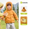 Casaco de Penas Infantil Dudu à Prova de Três Elementos Leve de Inverno Roupas de Inverno para Meninos Casaco Fofo para Meninas Roupas de Bebê