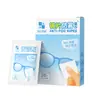 Toallitas antivaho, papel de limpieza de lentes desechable empaquetado individualmente, papel de limpieza antivaho para pantalla, lente, espejo retrovisor, gafas
