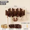 Perchero de madera maciza nórdico, perchero de pared estilo teclas de piano, gancho de pared para entrada, gancho detrás de la puerta del dormitorio, gancho de pared