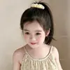 Elásticos de cabelo para rabo de cavalo alto infantil, elásticos coloridos que não danificam o cabelo, scrunchies de alta elasticidade para meninas e bebês