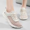 Verano Nuevos Zapatos de Malla Transpirable para Mujer Zapatos para Correr de Malla Grande Hueca Suela Ligera y Suave Zapatos de Malla Deportivos y de Ocio para Mujer