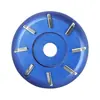Cuchillo para Bandeja de Té de Carpintería Yusheng Talla de Raíz Cuchillo para Mesa de Té Fresadora de Carpintería Fresadora de Acero de Tungsteno Fresadora de Seis Canales Cuchillo Cincel para Carpintería