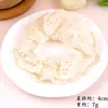 Elástico de Cabelo Fofo com Estampa de Morango e Bolinhas para Mulheres, com Acabamento de Luxo, Cordão de Cabelo com Laço de Botão, Alta Elasticidade, Não Danifica o Cabelo