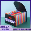 Bolsa Sanfonada Arco-Íris Personalizada Bolsa para Armazenamento de Dados A4 Pasta com Atributos de Índice Multicamada Autocontida Bolsa Vertical de Mesa