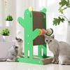 Rascador de Gato Cactus Vertical Molinillo de Garras Papel Corrugado Resistente al Desgaste Resistente a los Arañazos Núcleo Interno Puede Cambiar Juguete Suministros para Gatos