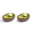 YQT pastel de chocolate y aguacate de resina mini comida de juego accesorios DIY decoración creativa de escritorio accesorios para pegatina de refrigerador