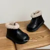 Zapatos de algodón para bebé de invierno con forro polar zapatos de invierno para bebé botas de nieve para niño pequeño botas de algodón para niña botas de cuero para niño Niños Dr. Martens