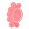 Paleta de Pintura para Nail Art Paleta de Patinha de Urso Paleta de Cristal Paleta Pintada Francesinha para Unhas de Fototerapia Cola para Esmalte