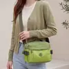 Bolso bandolera mujer 2026 nuevo bolso bandolera de cuadros bolso de mujer moderno versátil bloques de color ligero un solo hombro ligero bolso tipo concha moderno