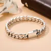Xiangxu Pulsera de Metal para Hombre Cadena Cubana de Miami de Alta Calidad, Moderna y Personalizada, Clásica y de Moda para Fiesta, Joyería al por Mayor