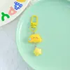 Nuevo Llavero de Nube Estrella Nube Silenciosa Divertida Colgante Pequeño Caricatura Infantil Encanto para Mochila Bolso de Estudiante