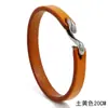 Pulseira masculina entrega em peça única nova europeia e americana pulseira simples de couro de vaca joias masculinas pulseira de couro de vaca rock