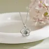100 Línguas Eu Te Amo Colar Borboleta Pingente da Moda Tendência Ano Zodiacal Corrente para Clavícula Acessório para Mulheres
