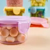 Mini Caja Crujiente, Caja de Suplemento Alimenticio Especial para Bebés, Caja de Almacenamiento para Refrigerador, Caja de Empaque para Snacks de Frutas, Caja Sellada, Lote Redondo
