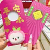 Pegatinas Doradas para Teléfono con Sobres Rojos, Oro Puro 999, Año del Caballo, Buena Suerte y Riqueza, Regalos Empresariales, Diseño Personalizado, Mayoreo