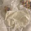 Ropa interior sencilla de algodón para bebé de clase A para las cuatro estaciones [antibacteriano nivel 5A] para mujer, calzoncillos de algodón con entrepierna para niña