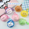 Linda Cartera de Felpa de Dibujos Animados, Mini Bolso Portátil para Auriculares de Estudiante, Colgante Multifuncional de Alto Valor para Bolso al por Mayor