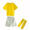 Disfraz de Performance para el Día del Niño 1 de Junio Dopamina Conjunto Completo Camiseta Color Caramelo Jardín de Infancia Escuela Primaria Juegos Porristas