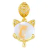 Colgante de cobre microincrustado cuentas de aceite de oro antiguo cuentas de transferencia diy con cuentas accesorios huecos fábrica de cuentas al por mayor