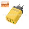 Cargador Multipuerto de 200W 3A3C Adecuado para Apple Android Teléfono Móvil Tableta Adaptador de Corriente Cargador de Viaje