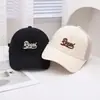 Gorra de Malla Cabeza Grande Letra Bordada Gorra de Béisbol para Mujer Primavera y Verano Estilo Coreano Combinación Perfecta Mostrar Rostro Cara Pequeño Ala Ancha Pico de Pato Gorra para Hombre
