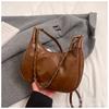 Bolso Bandolera Retro de Gama Alta para Mujer, Bolso de Hombro Versátil Casual de Moda Otoño e Invierno 2026, Bolso de Viaje de Gran Capacidad