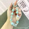 Pupu y Su Pequeño Amigo Mickey Oso Cadena Popular Linda para Teléfono Móvil Llavero Colgante para Bolso Accesorios al por Mayor