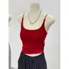 Sutiã Cinza de Verão com Bojo Peça Única Slim Fit Emagrecedor Feminino Doce e Quente Camisole Redutor de Idade Top Interno Roupa Externa