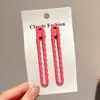 Pinzas para el pelo de cuero con forma de estrella y nube para niñas, Pinzas Bb dulces y geniales para flequillo y cabello lateral, Accesorios para el pelo para niñas