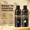 Comercio Exterior Champú Keratina Lavado de Cabello Mascarilla Capilar Marroquí Acondicionador Set de Cuidado Champú