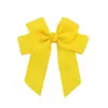 Popular Cinta de Doble Capa de Amazon Hecha a Mano Serpentina para Bebé Cinta Acanalada Lazo Pinza para el Cabello Infantil Accesorios para el Cabello