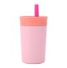 Taza de Café Owala de 12 oz Más Vendida Transfronteriza, Taza Aislada de Acero Inoxidable de Pequeña Capacidad con Popote, Portavasos de Coche