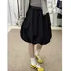 Versátil Falda Petite Estilo Coreano Estilo Ins, Nueva Falda Corta de Verano de Línea A de Longitud Media que Cubre las Caderas y Te Hace Ver Más Delgada