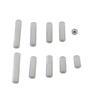 Columna de aislamiento hexagonal con tornillo interno de doble cabeza de plástico de nailon serie M3 HTP-305-HTP-350 de paso completo