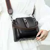 Bolso Cubo de Textura de Alta Gama al por Mayor Transfronterizo 2024 Nuevo Bolso Cruzado Gran Capacidad Multicapa Color Sólido Bolso para Mujer Bolso de Hombro