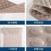 Alfombrilla antideslizante para baño, cuarto de ducha, tocador, tapete de baño, alfombrilla para pies anticaída para personas mayores y niños, alfombrilla de suelo con masaje ecológica