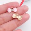 Colgante Rosa Girly Gota de Aceite Zhongcheng Accesorios para Joyería DIY Flor Corazón Melocotón Materiales de Decoración