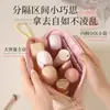 Nuevo neceser de maquillaje de media luna con lazo, bolsa de almacenamiento de cosméticos para viajes al aire libre, bolso de mano portátil de alta gama