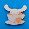 Broche de Acrílico Estrellas Gemelas Harajuku Insignia de Dibujos Animados Accesorios para Bolsos Estilo Carcasa de Teléfono DIY Lazo