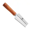 Cuchillo para Caña de Azúcar de Acero Inoxidable Tamaño Pequeño con Mango de Madera Pelador Afilado Herramienta para Frutas Cuchillo para Cortar Piña Asakh-No.5A