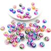 Cuentas de 10 Colores Mixtos Agujero Grande Estilo Europeo y Americano 20 Estilos Opcionales Base de Cuentas DIY Accesorios para Pulsera Hueso de Serpiente