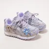 Zapatos Deportivos para Niños Otoño/Invierno Nuevo Estilo Zapatos Casuales Florales de Velcro para Niñas Niños Medianos/Mayores Zapatos de Entrenamiento Alemanes Retro Suela Suave