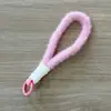 Lanyard de Muñeco de Peluche Colorido para Teléfono, Correa Corta para Muñeca, Llavero para Funda de Teléfono, Correa Antiperdida, Accesorio para Bolso