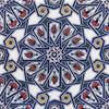 Pared de fondo de pasillo azulejo pequeño 150*150 azulejo de flor vintage línea de cintura de escalera esquina de lavabo azulejo vidriado de flor