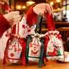 Bolsa de Manzana Regalo de Navidad Nochebuena Regalo Pequeño de Gama Alta Creativo y Práctico Decoración Festiva Bolsa de Empaque Fruta de la Paz