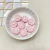 Contas Pequenas de Margarida Laqueadas em Acrílico para DIY/Acessórios de Decoração para Headwear, Corrente de Celular, Chaveiro, Bolsa