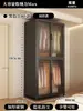 Armario de Acero Hogar Dormitorio Habitación de Alquiler Montaje Sencillo Estante de Hierro Armario Fuerte y Duradero Gabinete de Almacenamiento de Metal