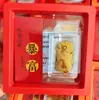 Pegatina para Teléfono de Oro Puro 999, Lámina de Oro de 2 mg, Fortuna de Princesa, Atracción de Riqueza, Reservorio de Riqueza, Paquete de Regalo, Artículo Popular