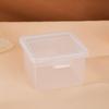 Caja Transparente Antipolvo para Almacenamiento de Tarjetas con Tapa Organizador Infantil para Tarjetas Pequeñas y Cambios Caja de Almacenamiento Multifuncional para Artículos de Escritorio
