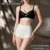 Calcinhas modeladoras de renda de cintura alta para controle da barriga para mulheres, modelagem da cintura sem costura em seda gelo, fundo respirável em seda de amoreira, calcinhas triângulo que levantam o bumbum para mulheres